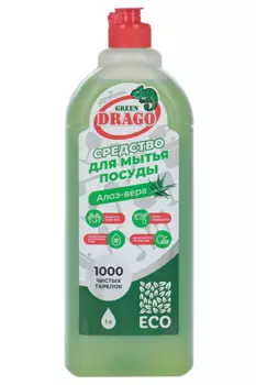 Средство Green Drago Алоэ-вера д/мытья посуды 1 л