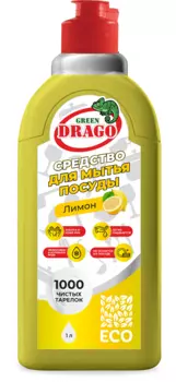 Средство Green Drago Лимон д/мытья посуды 1 л