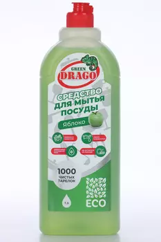 Средство Green Drago Яблоко д/мытья посуды 1 л