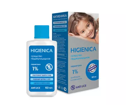 Средство Хигиеника педикулицидное, 60 мл