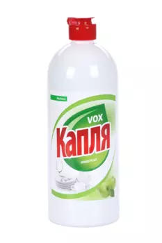 Средство Капля Vox д/мытья посуды Универсал яблоко 850 г