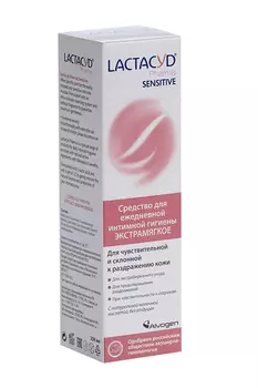 Средство Лактацид Фарма Сенситив д/чувств кожи, 250 мл