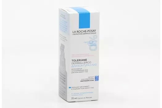 Средство Ля Рош-Позэ Толеран Дермаллерго д/контура глаз/сверхчувств/склонная к аллергии кожа, 20 мл
