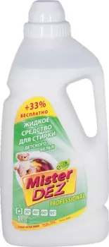 Средство Mister Dez Eco-Cleaning Professional жидк д/стирки детского белья 1 000 мл