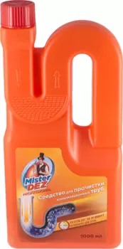 Средство Mister Dez Professional д/прочистки канализационных труб 1 000 мл