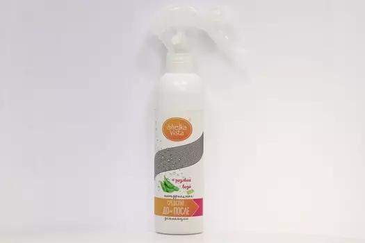 Средство SHELKAVISTA до и после депиляции с алоэ и розовой водой, 250 мл