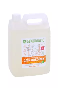 Средство SYNERGETIC д/мытья сантехники 5 в 1 биоразлагаемое 5 л
