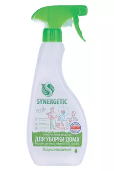 Средство SYNERGETIC универсальное д/уборки дома/любых поверхностей/текстиля 0,5 л