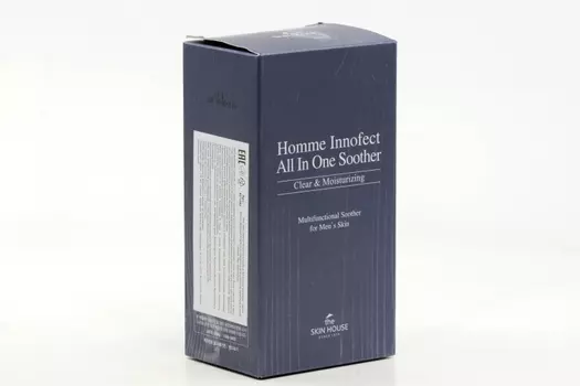 Средство The Skin House ухаживающее д/мужчин 3 в 1 тоник/сыворотка/лосьон, 130 мл