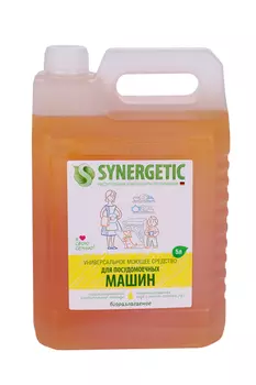 Средство универсальное для посудомоечных машин Synergetic, 5 л
