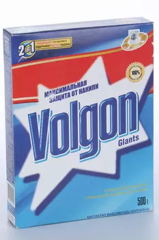 Средство Volgon Glants от накипи 2 в1 д/стир машин 500 г