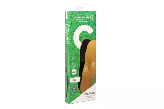 Стельки ComForma Go shell C 7011 ортопедические каркасные р 36, пара