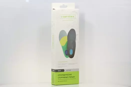Стельки ComForma Sport Active C7201 ортопед спортивные вентилируемые р 39, пара