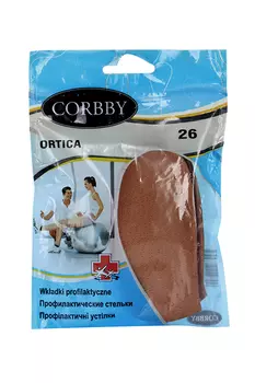 Стельки Корбби кожа+латекс р.26, Ortica
