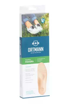 Стельки ORTMANN SolaPro Lana ортопедические каркасные п/плоскостопии демисезон черн р 37, пара