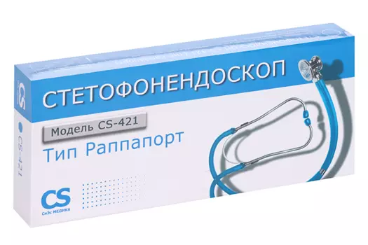 Стетофонендоскоп CS Medica CS-421 голубой