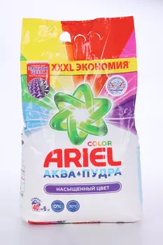 Стиральный порошок Ariel автомат "Колор стайл М-зим5", 6 кг