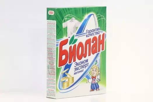 Стиральный порошок "Биолан" автомат "Эконом Эксперт", 350 гр