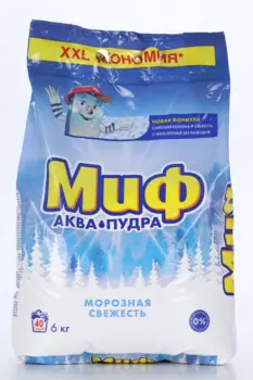 Стиральный порошок Миф 3 в 1 "Морозная свежесть", автомат, 6 кг
