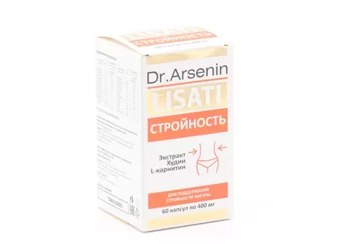 Стройность Lisati Dr Arsenin, 60 шт, капсулы