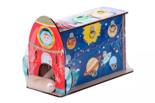 Стучалка бизиборд «Ракета»