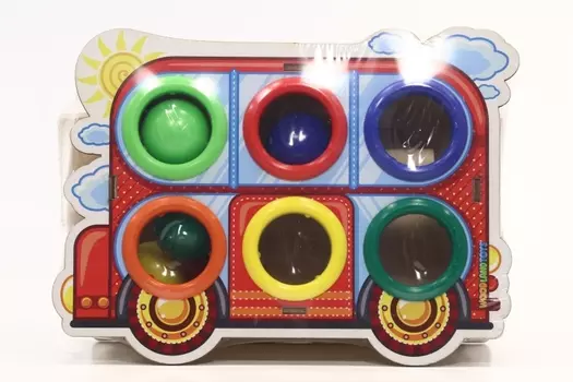 Стучалка-сортер «Автобус», с молотком