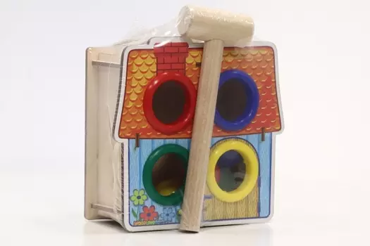 Стучалка-сортер «Домик», с молотком