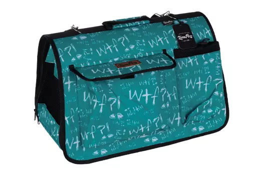 Сумка-переноска д/животных Lion LM6404 с карманами Размер 4 (50x31x30 см)