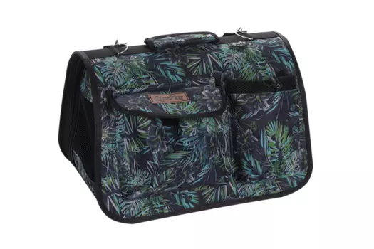 Сумка-переноска д/животных Lion Премиум LM6465-2 с карманами Размер 2 (40x27x26 см)