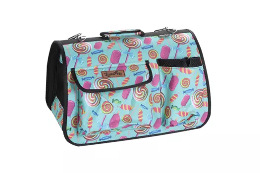 Сумка переноска д/животных Lion Премиум LM6489-3 с карманами