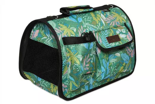 Сумка переноска д/животных Премиум Lion LM6476 с карманами Размер 3 (45x29x27 см)