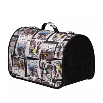 Сумка-переноска с принтом, 46 х 28,5 х 30 см микс