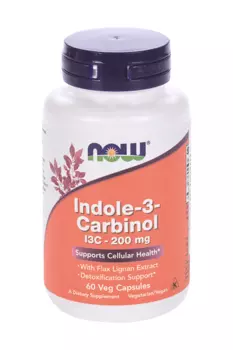 Супер Индол-3-Карбинол NOW, 689 мг, 60 шт, капсулы