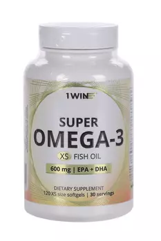 Super Omega-3 XS 1WIN, 120 шт, капсулы