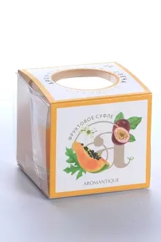 Свеча ароматическая AROMANTIQUE фруктовое суфле (АМ40603) 60 г