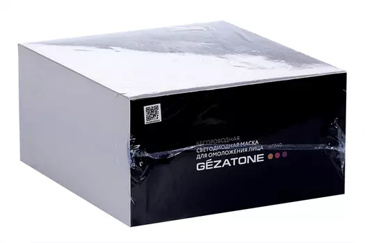 Светодиодная беспроводная LED маска д/омоложения кожи лица и шеи m 1040 Gezatone (1301321)