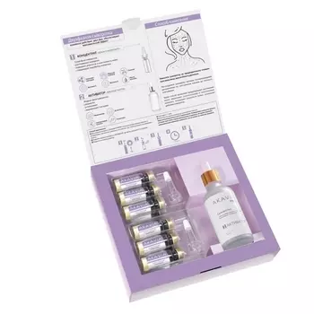 Сыворотка Akavia Pro против возраст измен с компл пептид/вит C д/лица/шеи/зоны декольте, 12 шт, +активатор 50мл