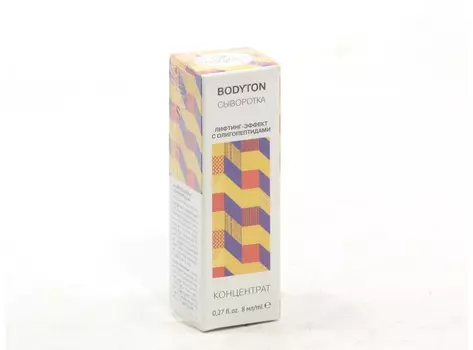 Сыворотка Bodyton лифтинг-эффект с олигопептидами, 8 мл