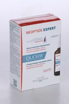 Сыворотка Дюкре Неоптид Expert укрепл придающая плотность волосам, 50 мл, 2 шт, (C249675)
