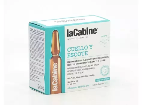 Сыворотка La Cabine Neck and Decollete концентрированная в ампулах, 2 мл, 10 шт