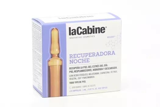 Сыворотка La Cabine Night Recovery концентрированная в ампулах, 2 мл, 10 шт