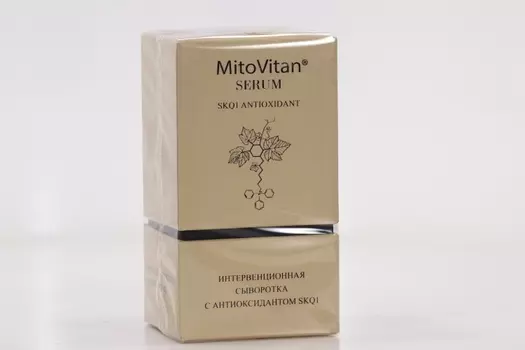 Сыворотка с антиоксидантом SkQ1 MitoVitan Serum увлажняющая д/лица, 30 мл