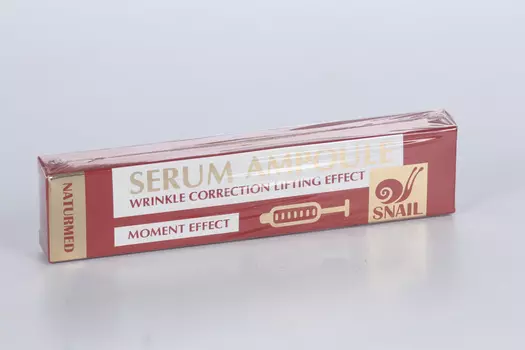 Сыворотка Naturmed с экстрактом улитки д/коррекции морщин д/лица, 10 мл