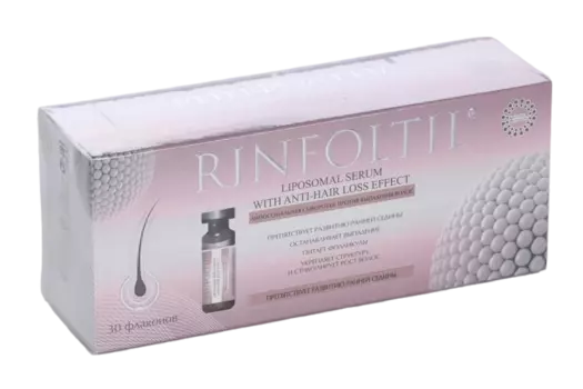 Сыворотка Ринфолтил липосом п/выпадения волос п/ранней седины, 160 мг, 30 шт