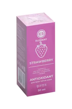 Сывортка Element с экстр клубники+ниацинамид+24k gold д/лица, 30 мл