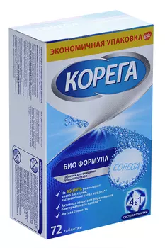 Таблетки Корега Био Формула, 72 шт