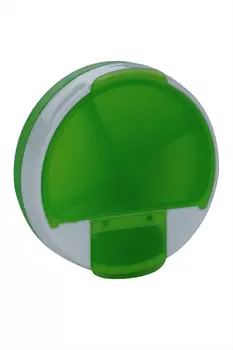 Таблетница ONLITOP 4 секции круглая цвет МИКС