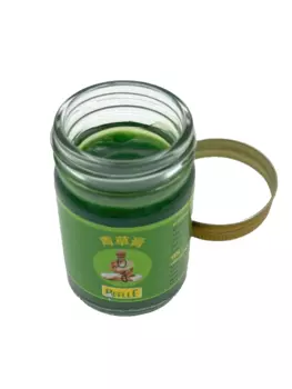 Тайский бальзам Mho Shee Woke зеленый с травами массажный согревающий для суставов 50 гр.