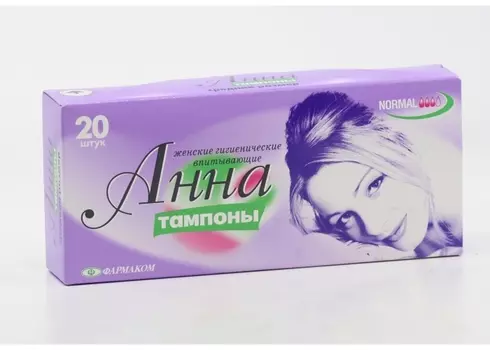 Тампоны Анна нормал новинка, 20 шт