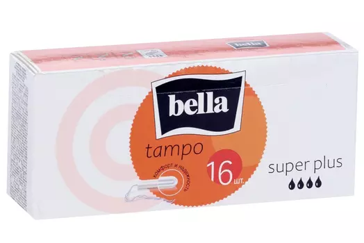 Тампоны Бэлла комфорт супер плюс, 16 шт